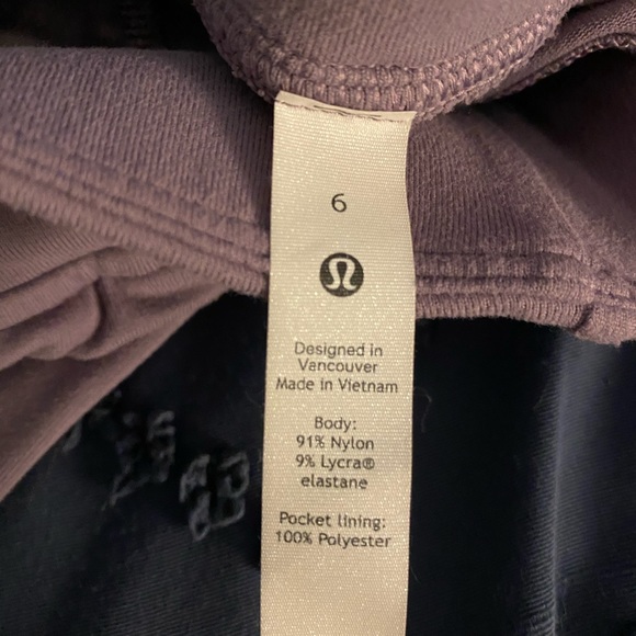 Purple Lululemon Joggers - Picture 4 of 4